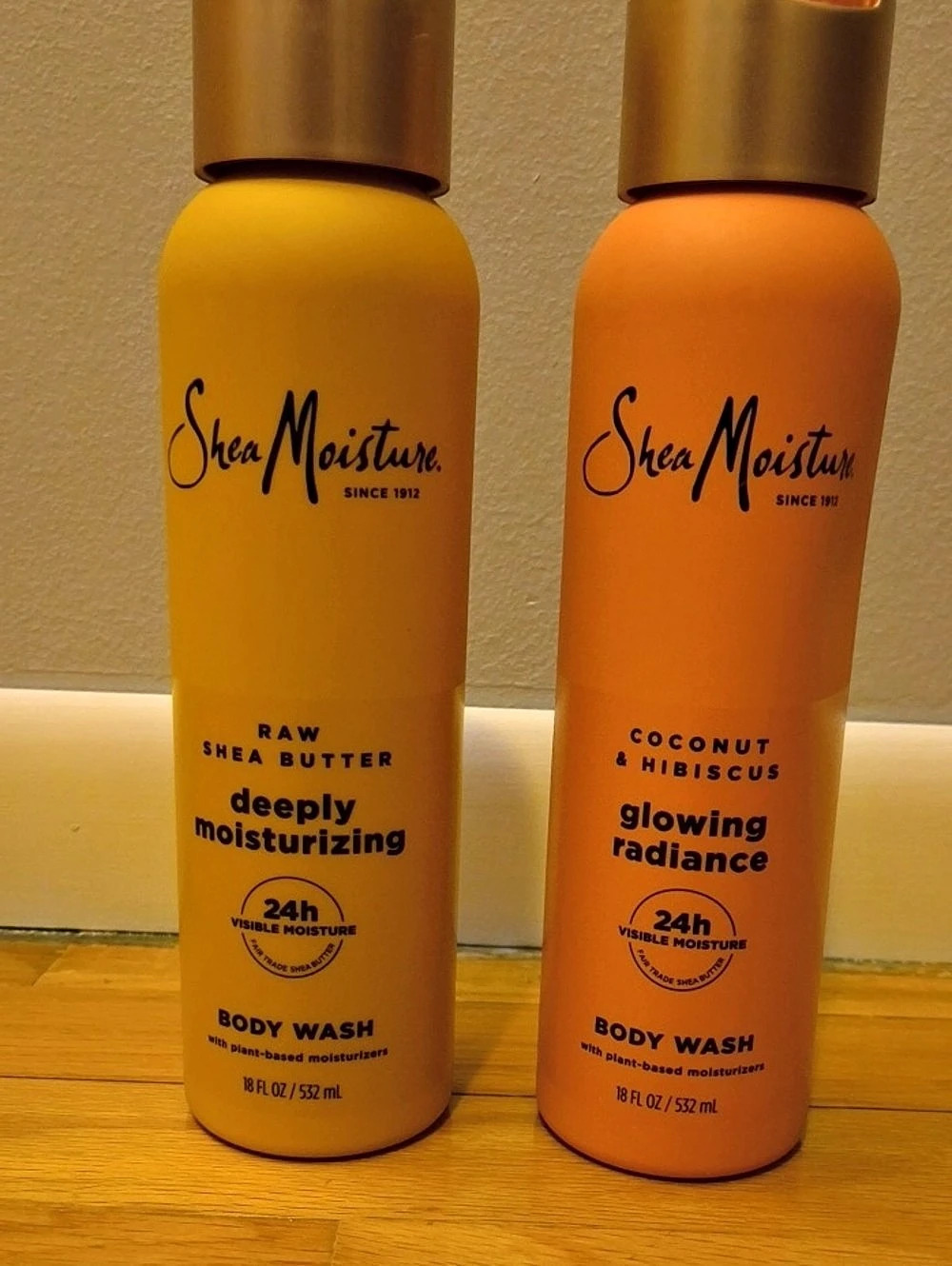 SheaMoisture Raw Shea Butter Deeply Moisturizing Body Wash and Coconut &